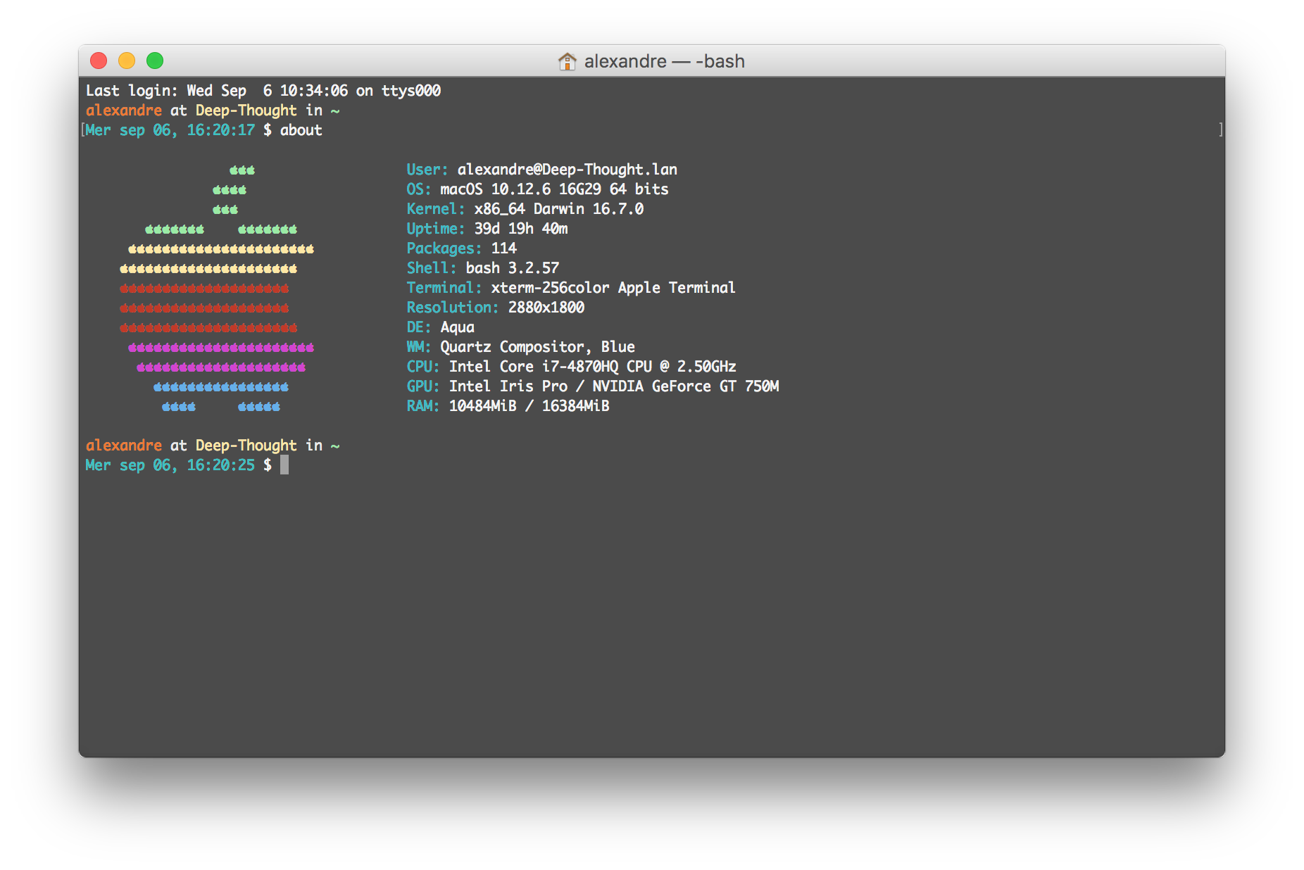 The about script The about script